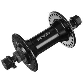 

Втулка передняя 48 отв, алюминий, под V-brake, ось 3/8"х100x140мм