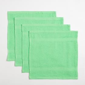 

Набор махровых салфеток "Авокадо" 30х30 см -4 шт, 100% хл, 340гр/м2