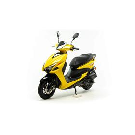 Скутер MotoLand FS, 50см3, жёлтый Ош