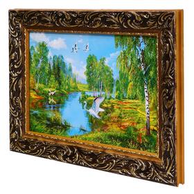 

Картина "Аисты" 27х37(20х30) см
