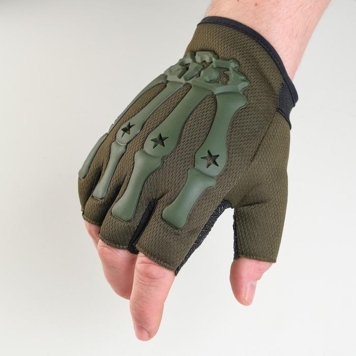 Перчатки тактические Storm tactic, M, хаки перчатки тактические storm tactic l доп защита пальцев микс зелёные
