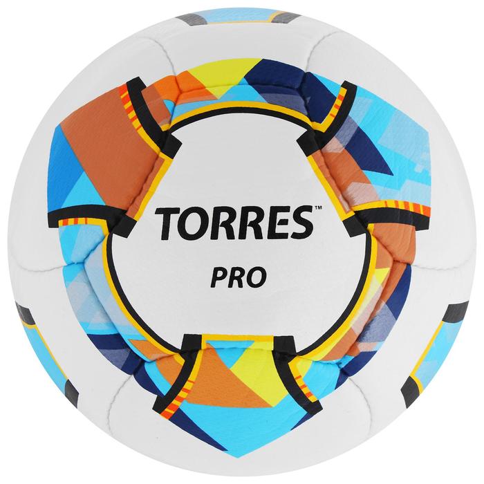 Мяч футбольный TORRES Pro, PU, ручная сшивка, 14 панели, р. 5 цена и фото