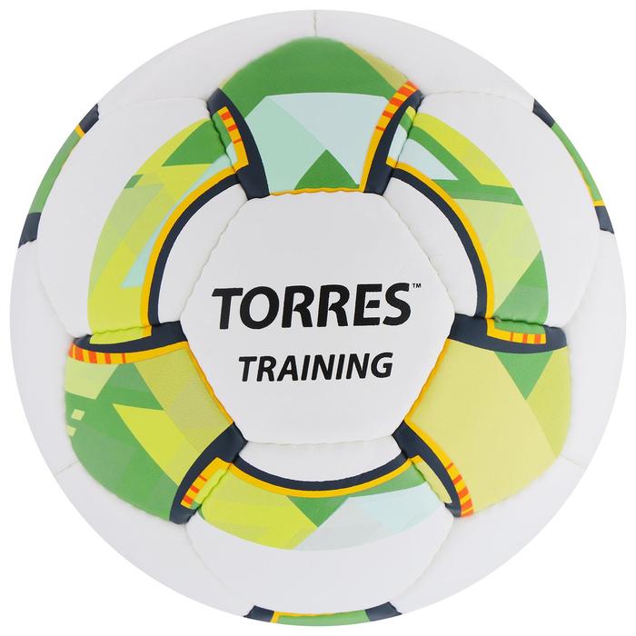 фото Мяч футбольный torres training, pu, ручная сшивка, 32 панели, р. 4