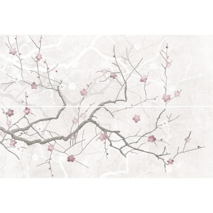

Панно "Haiku", светло-серый, 50x75 см