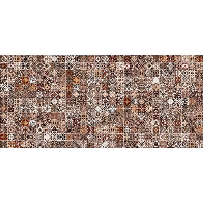 фото Плитка настенная hammam коричневый рельеф 200x440 (в упаковке 1,05 кв.м) cersanit