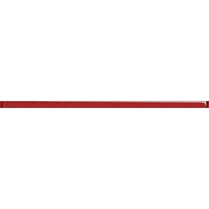 

Бордюр Universal Glass Shine красный 2x60