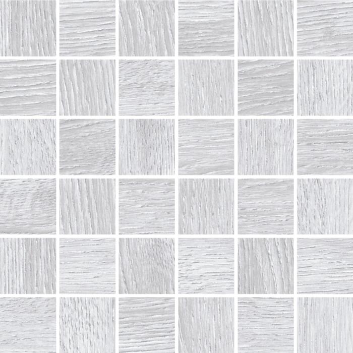 Мозаика напольная Woodhouse светло-серый, 300х300 мм
