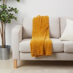 

Плед МИАЛОТТА, 130x170 см, цвет жёлтый