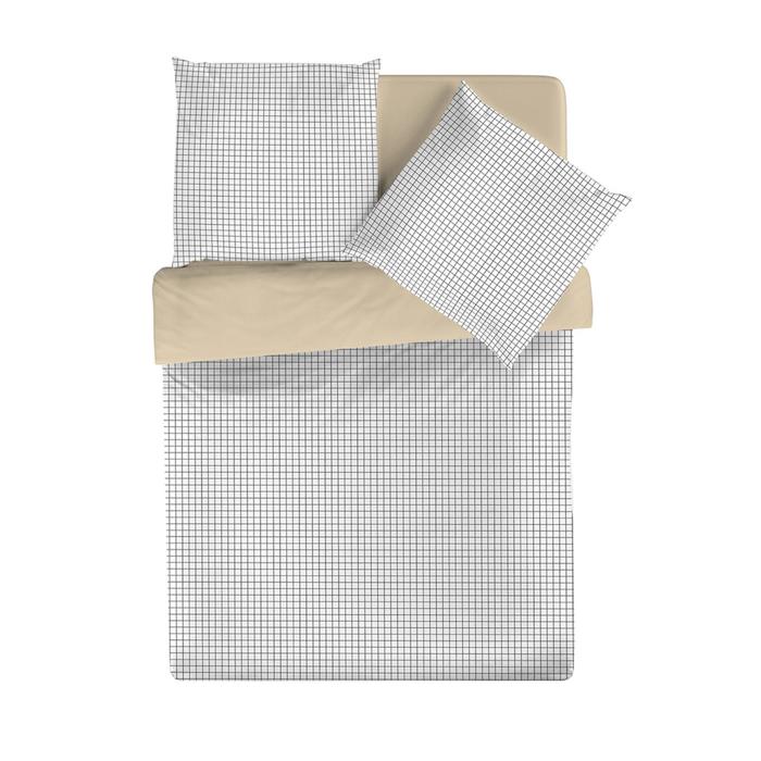 Постельное бельё 1,5 сп «Денвер», размер 150х215 см, 145х215 см, 70х70 см - 2 шт
