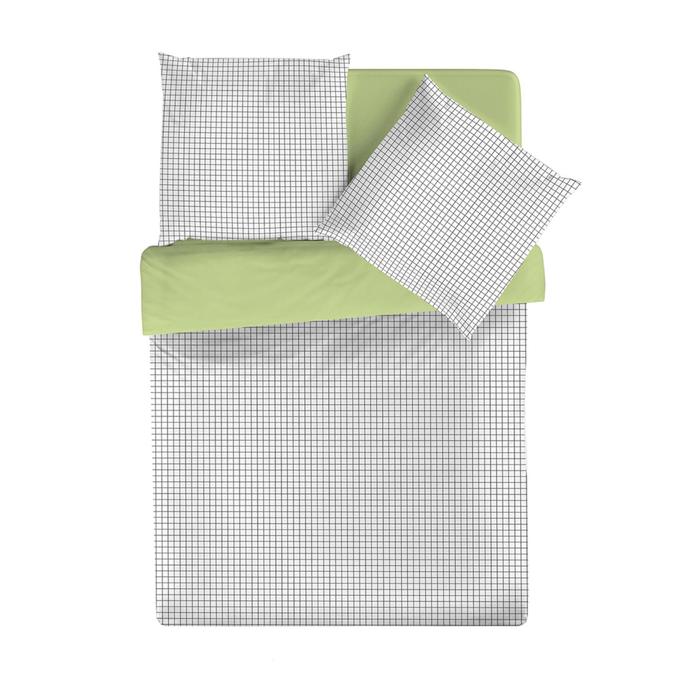 Постельное бельё евро «Денвер», размер 220х215 см, 205х215 см, 70х70 см - 2 шт
