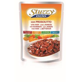 

Влажный корм STUZZY DOG для собак, с ветчиной в соусе, пауч, 100 г
