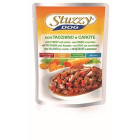 

Влажный корм STUZZY DOG для собак, индейка/морковь в соусе, пауч, 100 г