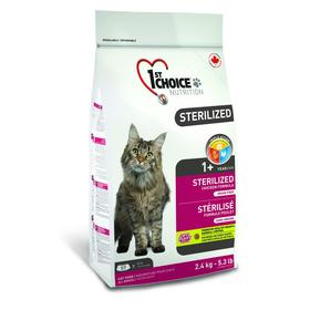 

Сухой корм CHOICE Sterilized для кошек, курица с бататом, 2.4 кг