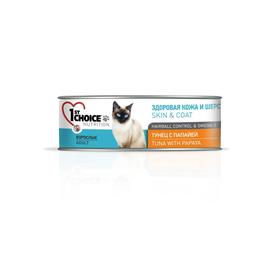 

Консервы CHOICE для кошек, тунец с папайей, 85 г