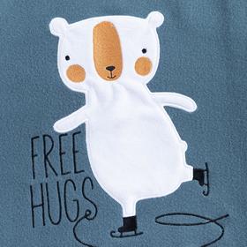 

Плед Экономь и Я Happy bear 75*100 см, пл.160 г/м2, 100% п/э