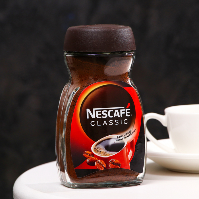 цена Кофе растворимый Nescafe Classic, 95 г
