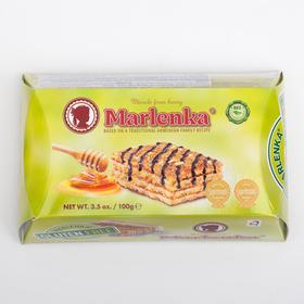 

Медовый торт MARLENKA® с грецкими орехами, безглютеновый, 100 г