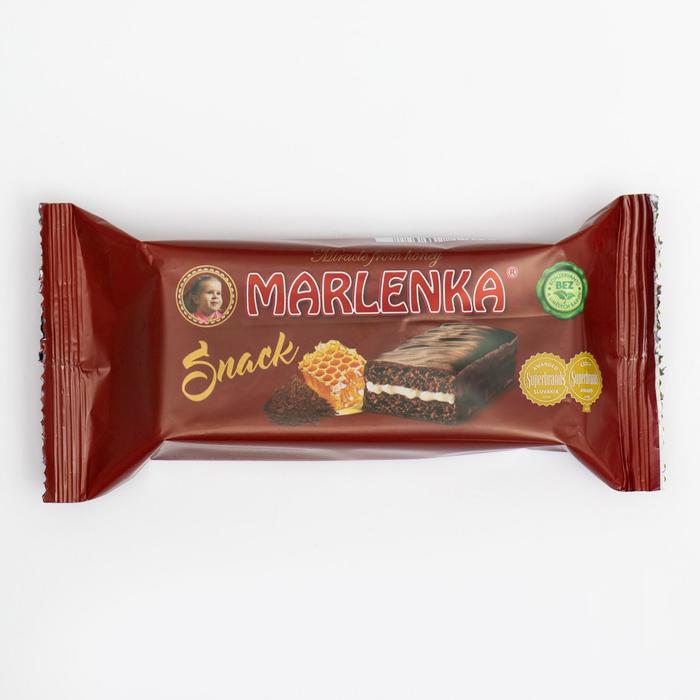 Медовое пирожное MARLENKA® Snack с какао, 50 г