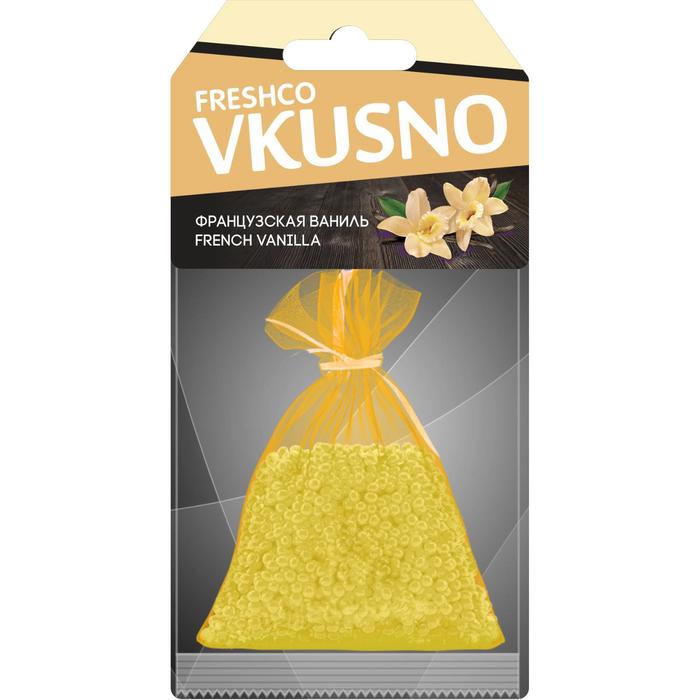 фото Ароматизатор подвесной мешок "freshco vkusno" ваниль