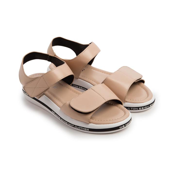 Сандалии женские, цвет бежевый, размер 38