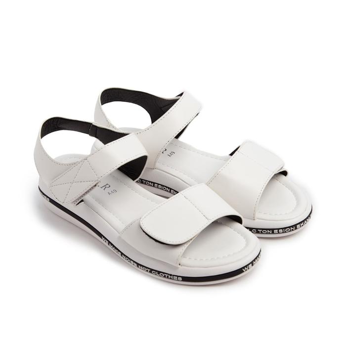 Сандалии женские, цвет белый, размер 39