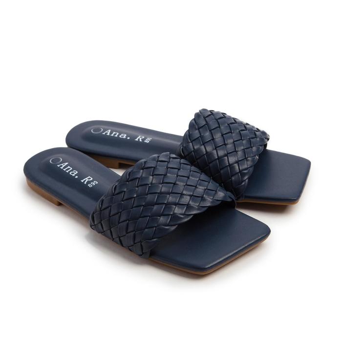 Сабо женские, цвет синий, размер 40