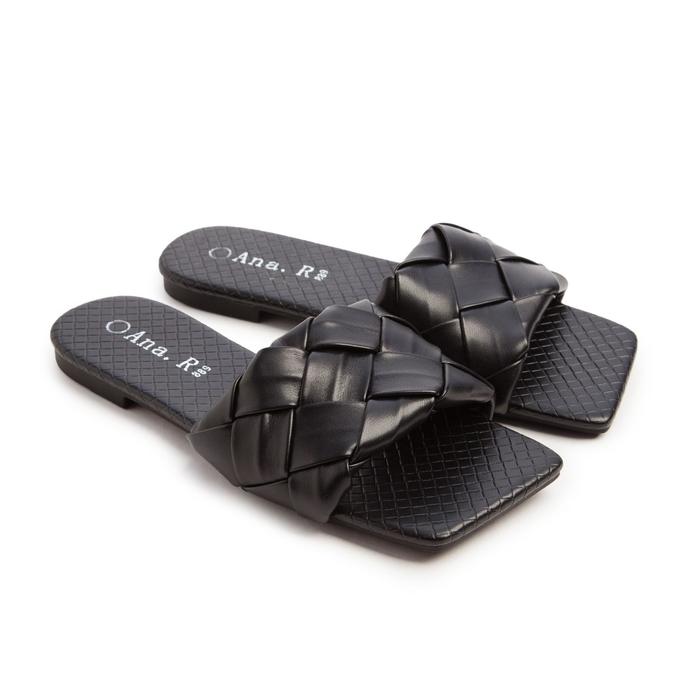 Сабо женские, цвет чёрный, размер 38