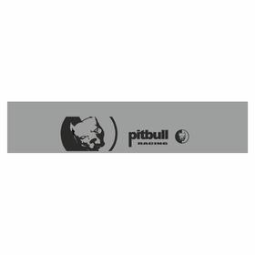 

Полоса на лобовое стекло "Pitbull racing", серебро, 126 х 27 см