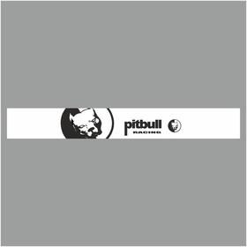 

Полоса на лобовое стекло "Pitbull racing", белая, 130 х 17 см