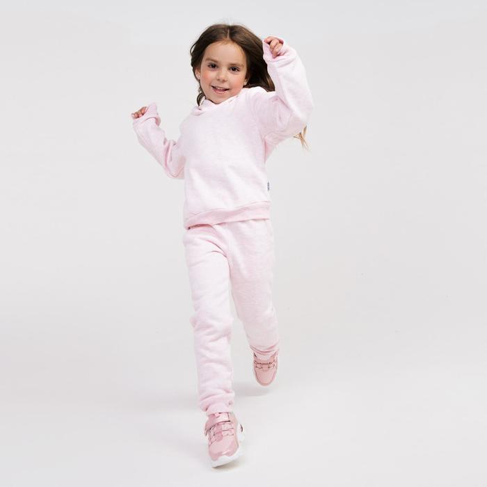 Спортивный костюм для девочки НАЧЁС, цвет розовый, рост 104 см