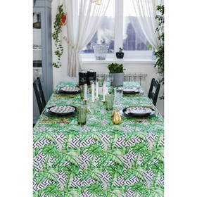 

Скатерть Этель "Геометрия" 110*150 см, репс,пл.130 г/м²,100% хлопок