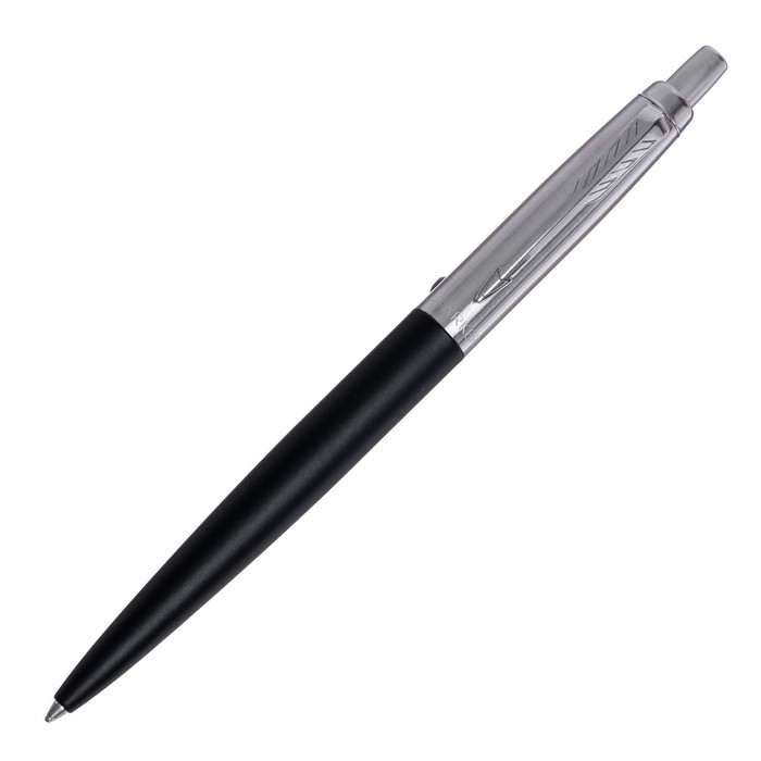 Ручка шариковая Parker Jotter XL K69 Matte Black CT M, корпус из нержавеющей стали, синие чернила (2068358)