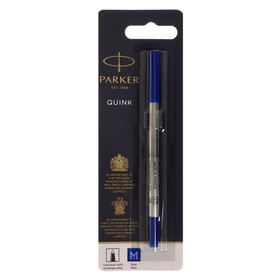 Стержень для ручки-роллера Parker Quink RB Z01, металлический, 116мм, 0,7 мм, синие чернила Ош