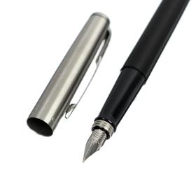 Ручка перьевая Parker Jotter Black Chrome Original F60, пластиковый корпус, 0,8 мм от Сима-ленд