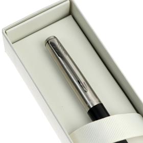 Ручка перьевая Parker Jotter Black Chrome Original F60, пластиковый корпус, 0,8 мм от Сима-ленд