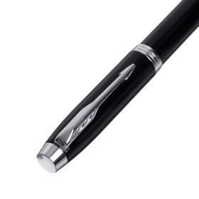 Ручка перьевая Parker IM Core F321 Black CT F, корпус из нержавеющей стали (1931644)