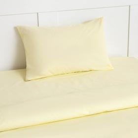 

Постельное белье Этель 1,5 сп Light yelow 143х215 см, 150х214 см, 50х70 см -1 шт