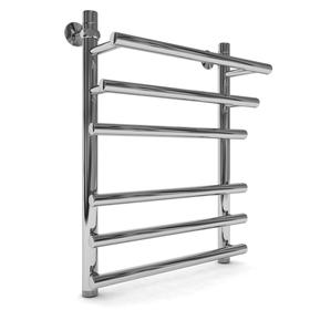 

Полотенцесушитель водяной INDIGO Just Shelf 60/40, 600x400 мм, 1", полированный