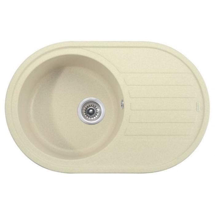 Мойка кухонная из камня KAISER KGM-7750-J врезная 850х570х290 мм цвет жасмин 13190₽
