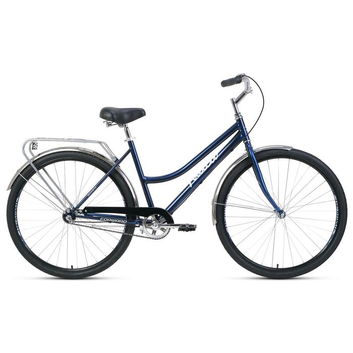 фото Велосипед 28" forward talica 3.0, 2021, цвет темно-синий/серебристый, размер 19"