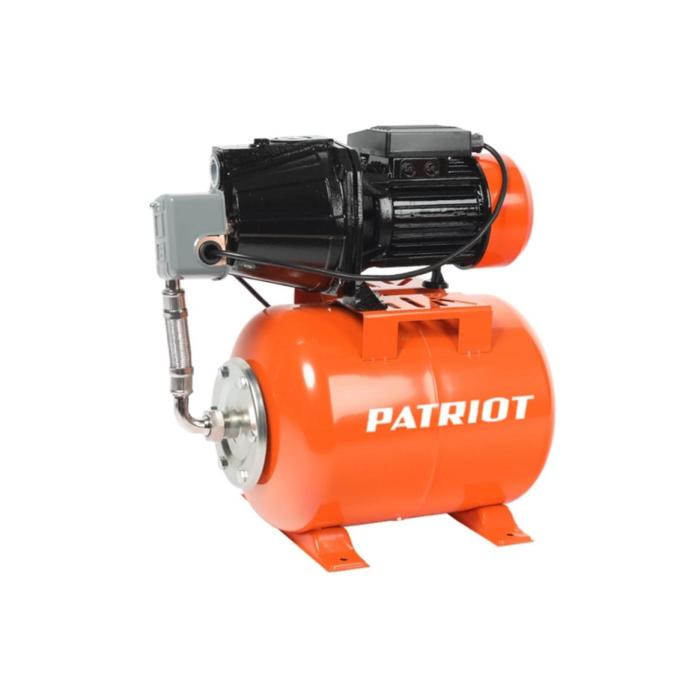 фото Насосная станция patriot pw 1200-24 c 315302619, напор 50 м, 25 л/мин, бак 24 л, чугун