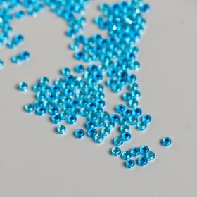 

Бисер "Preciosa" прозрачный с серебр. центром, 10/0, 20 гр, голубой