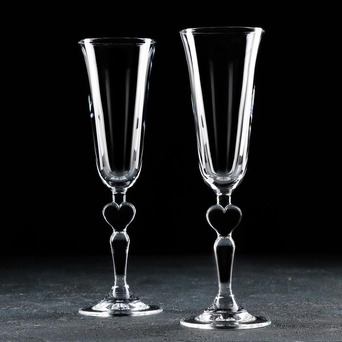 фото Набор бокалов для шампанского «романс», 190 мл, 2 шт paşabahçe