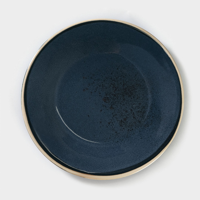 Тарелка фарфоровая Blu reattivo, d=20 см тарелка erboso reattivo d 24 см