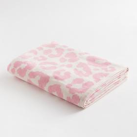 

Полотенце махровое Этель Leopard розовый, 70х130 см, 100% хл, велюр, 420 гр/м2