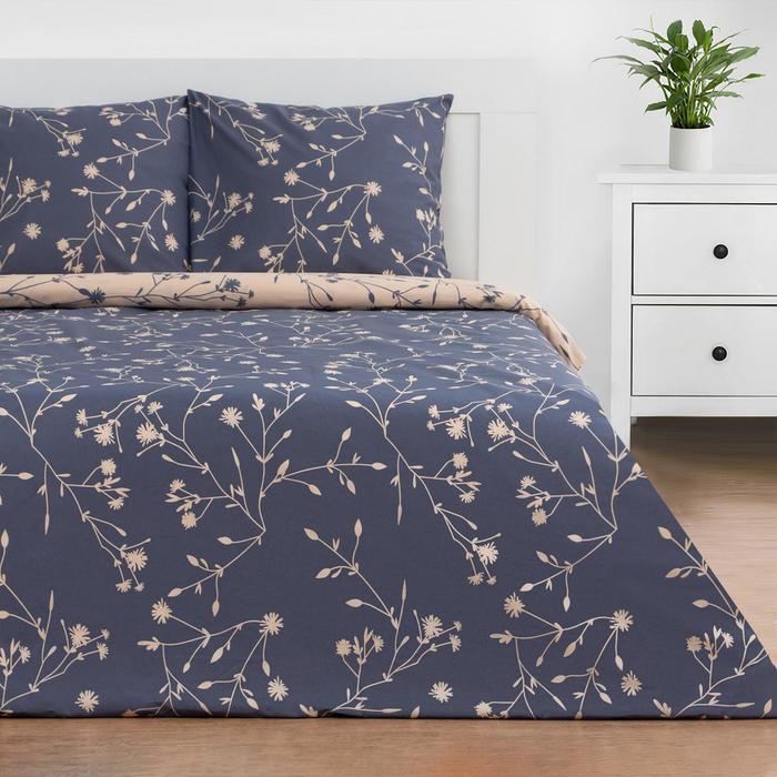 

Постельное белье Этель 1.5 сп «Flowers» 143*215 см,150*214 см, 70*70 см - 2 шт.