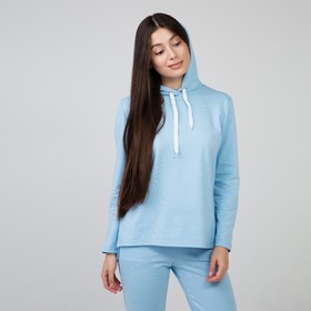 

Костюм женский (джемпер, брюки), цвет небесный, размер 50