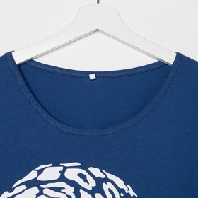 

Ночная сорочка женская, цвет индиго, размер 48