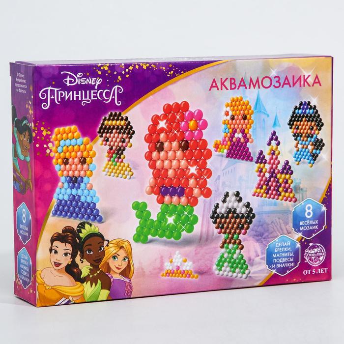 Аквамозаика "Princess", Принцессы, 8 фигурок