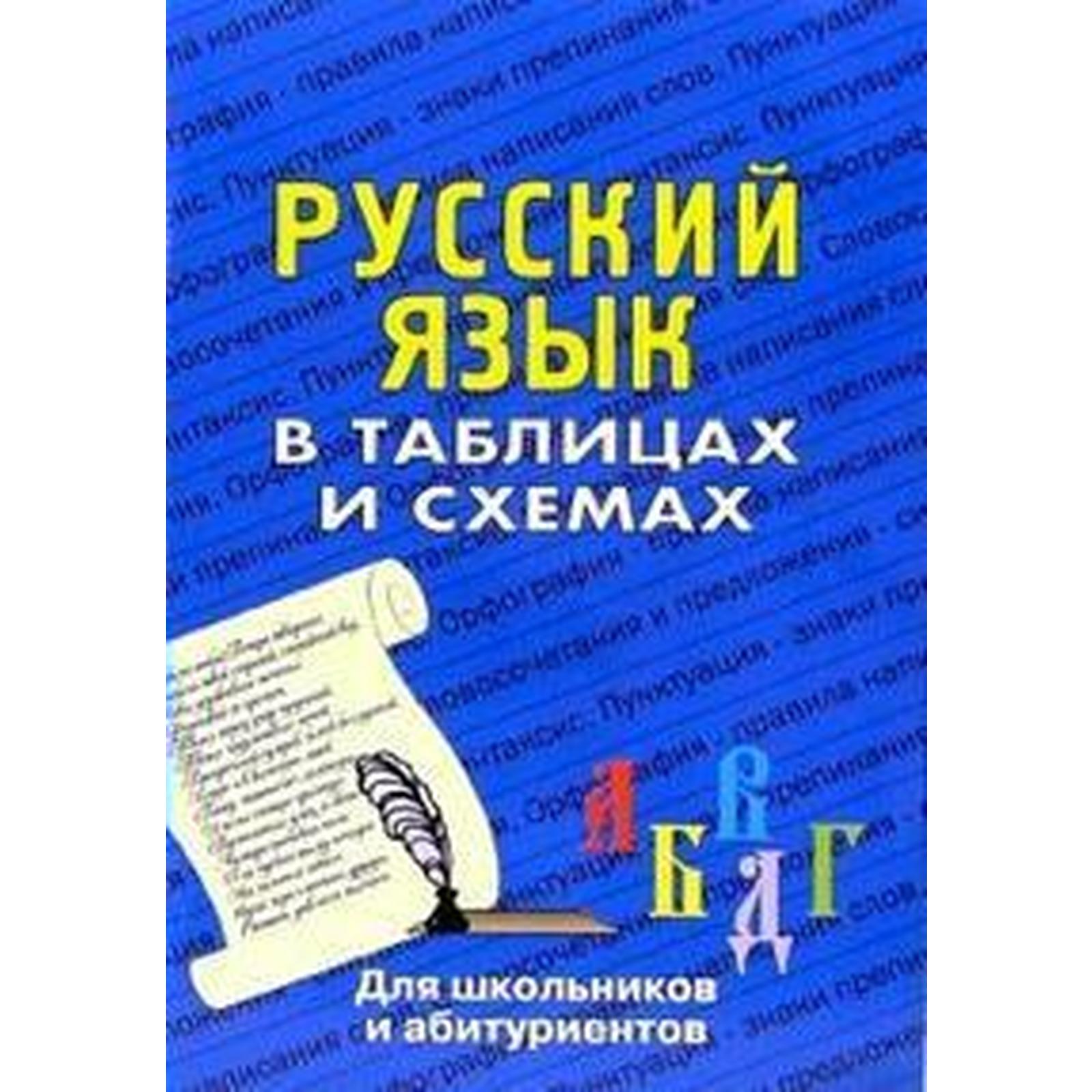 Русский язык в таблицах и схемах для школьников и абитуриентов